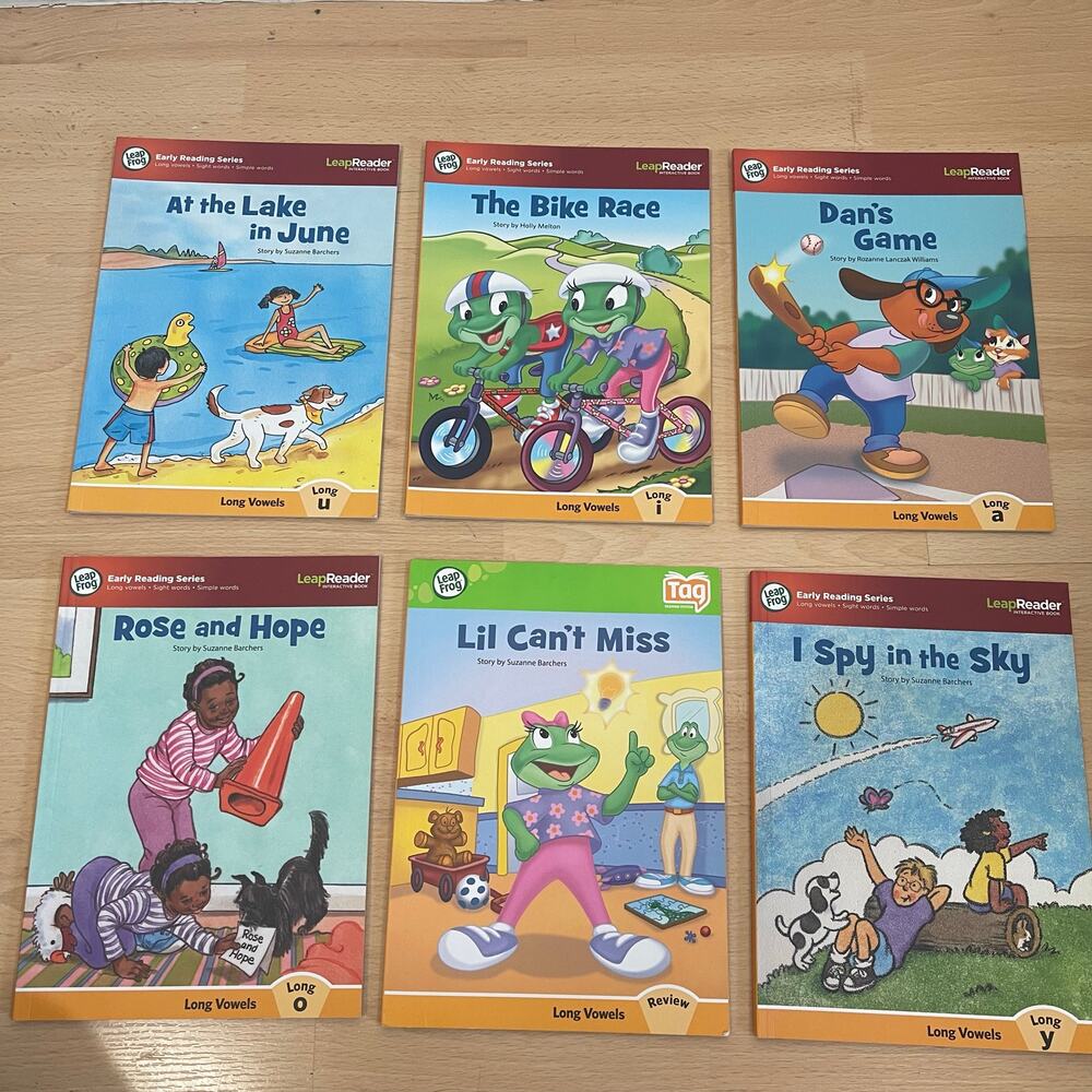 LeapFrog LeapReader • Learn to Read Volume 2 - 6 Books